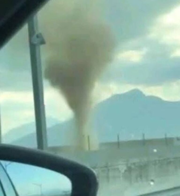 FRENTE FRÍO ATÍPICO PROVOCARÁ FUERTES VIENTOS Y POSIBLES TORNADOS EN EL NORTE DEL PAÍS