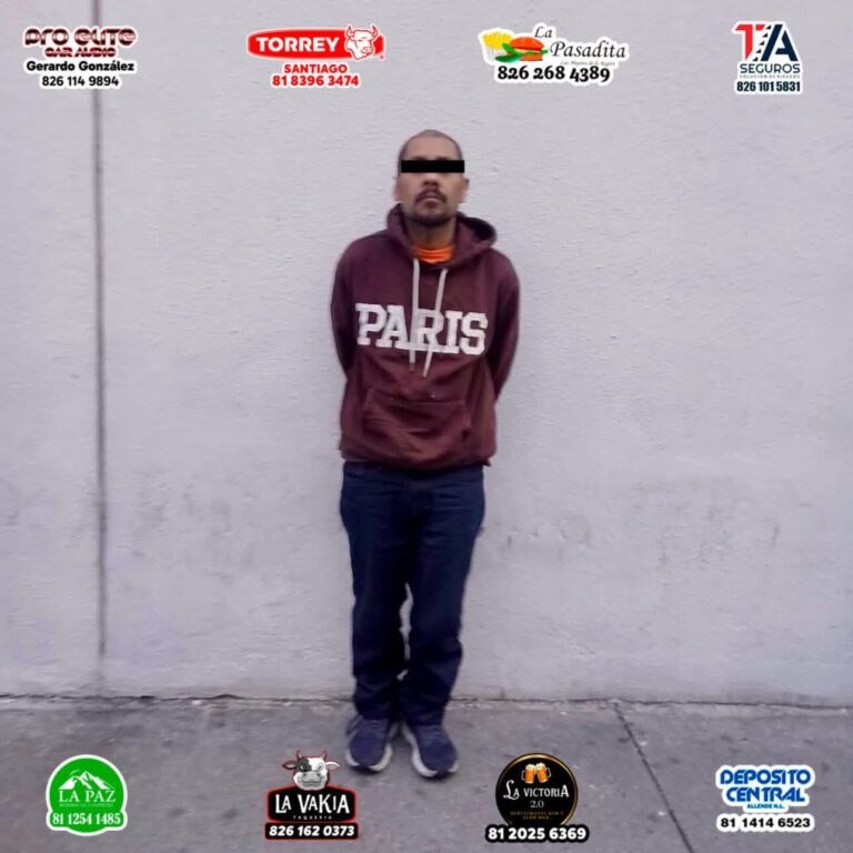 DETIENE FUERZA CIVIL A PROBABLE RESPONSABLE DE ROBO MILLONARIO DE JOYERÍA EN MONTERREY