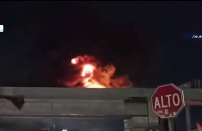 INCENDIO EN OBRAS DE LA LÍNEA 6 DEL METRO MOVILIZA A CUERPOS DE AUXILIO EN GUADALUPE